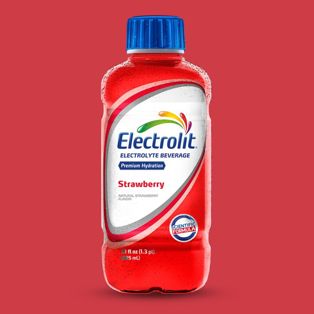 slide 4 of 5, Electrolit Strawberry Premium Hydration Electrolyte Beverage - 21 fl oz, 21 fl oz
