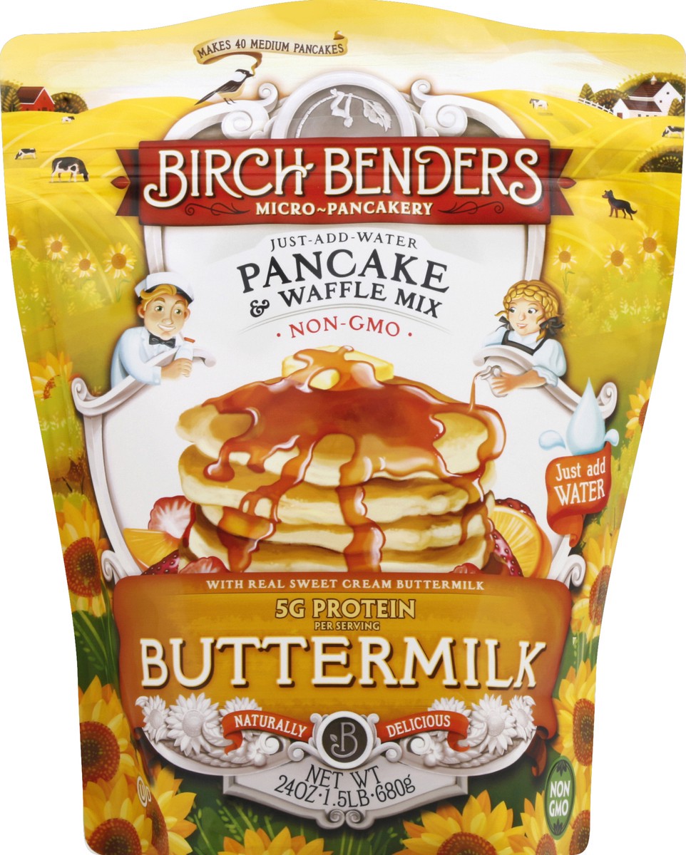 slide 5 of 6, Birch Benders Pancake & Waffle Mix 24 oz, 24 oz