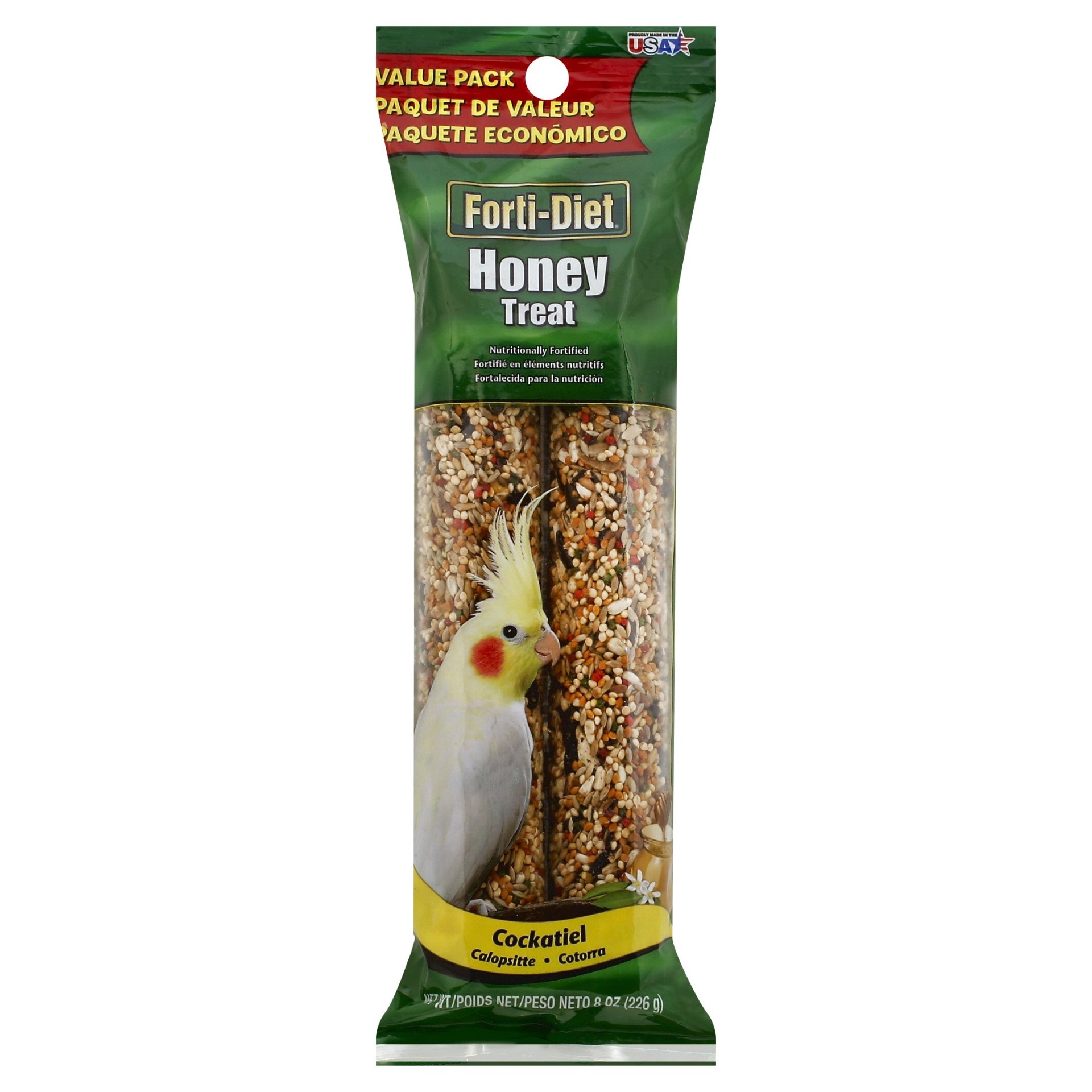 slide 1 of 2, Kaytee Cockatiel Honey Treat Sticks, 7 oz