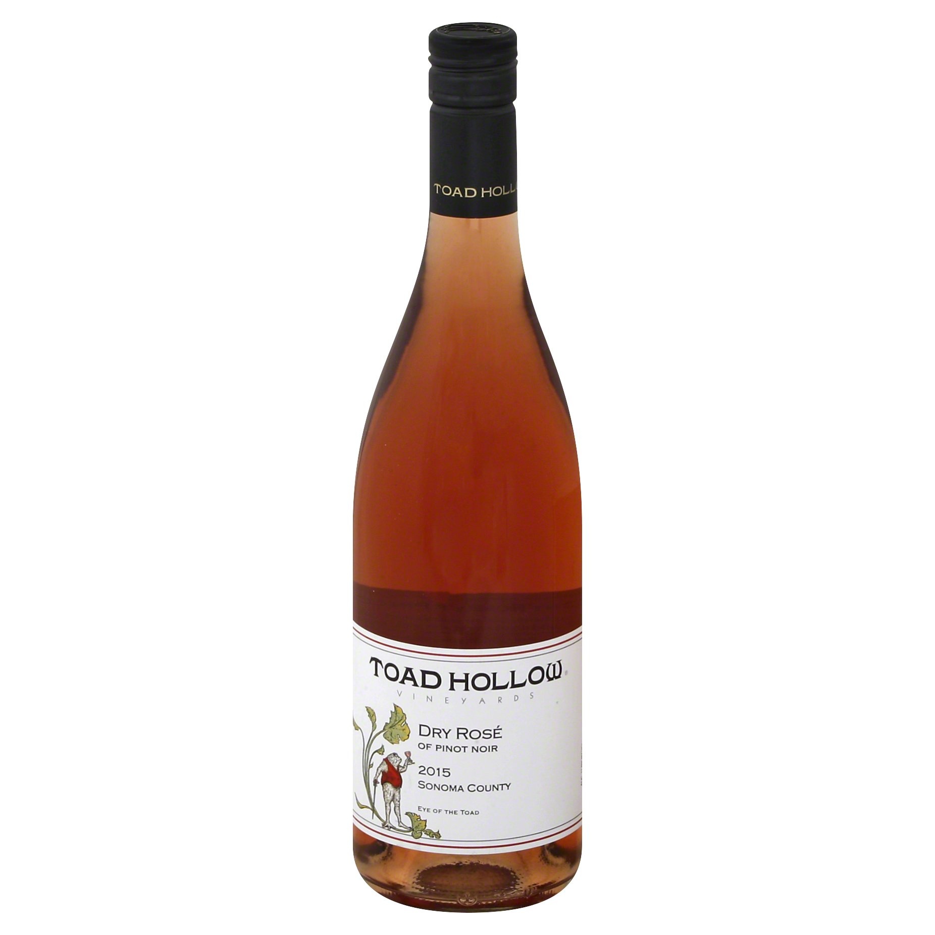 slide 1 of 1, Toad Hollow Rose, Dry, Sonoma County, 2015, 750 ml