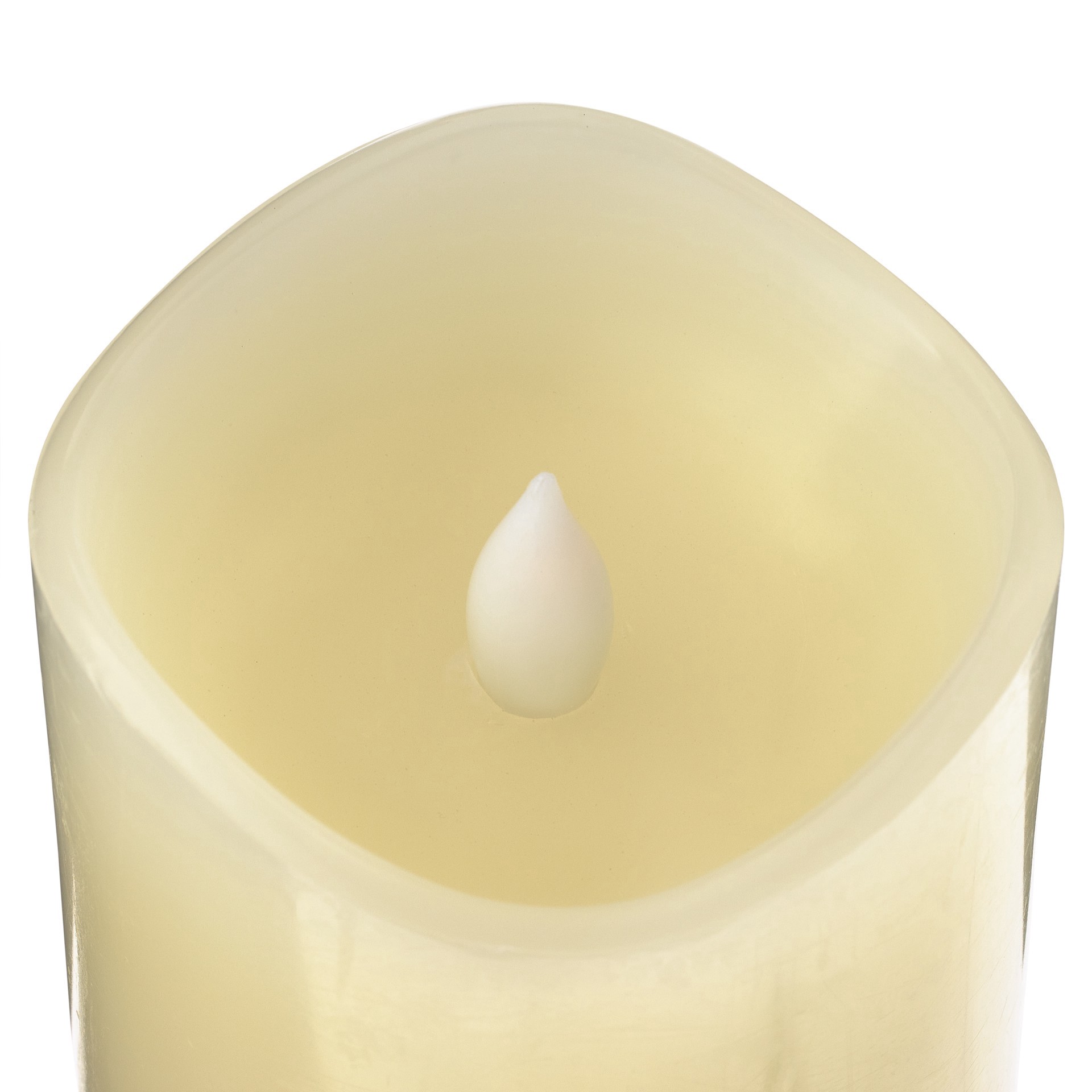 slide 4 of 4, 3" X 4" Led Flame Pillar Candle By Ashland, 3 in x 4 in