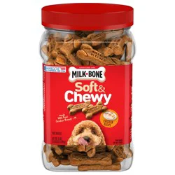 Milk-Bone Soft and Chewy Dog Treats, Chicken Recipe With Chicken Breast, 25 oz Bag