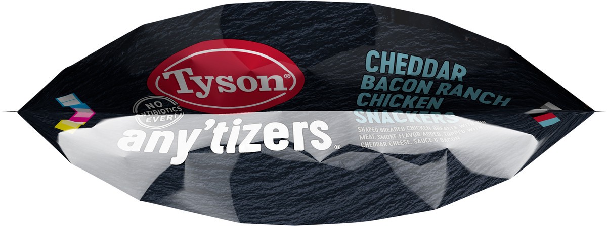 slide 6 of 9, TYSON ANYTIZERS Tyson Any'tizers Cheddar Bacon Ranch Chicken Snackers, 18 oz., 510.29 g