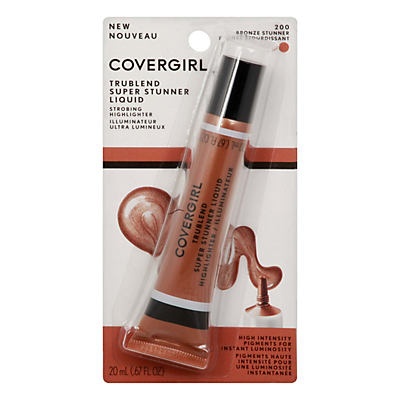 slide 1 of 1, Covergirl TruBlend Super Stunner Liquid Highlighter Bronze Stunner, 0.67 oz