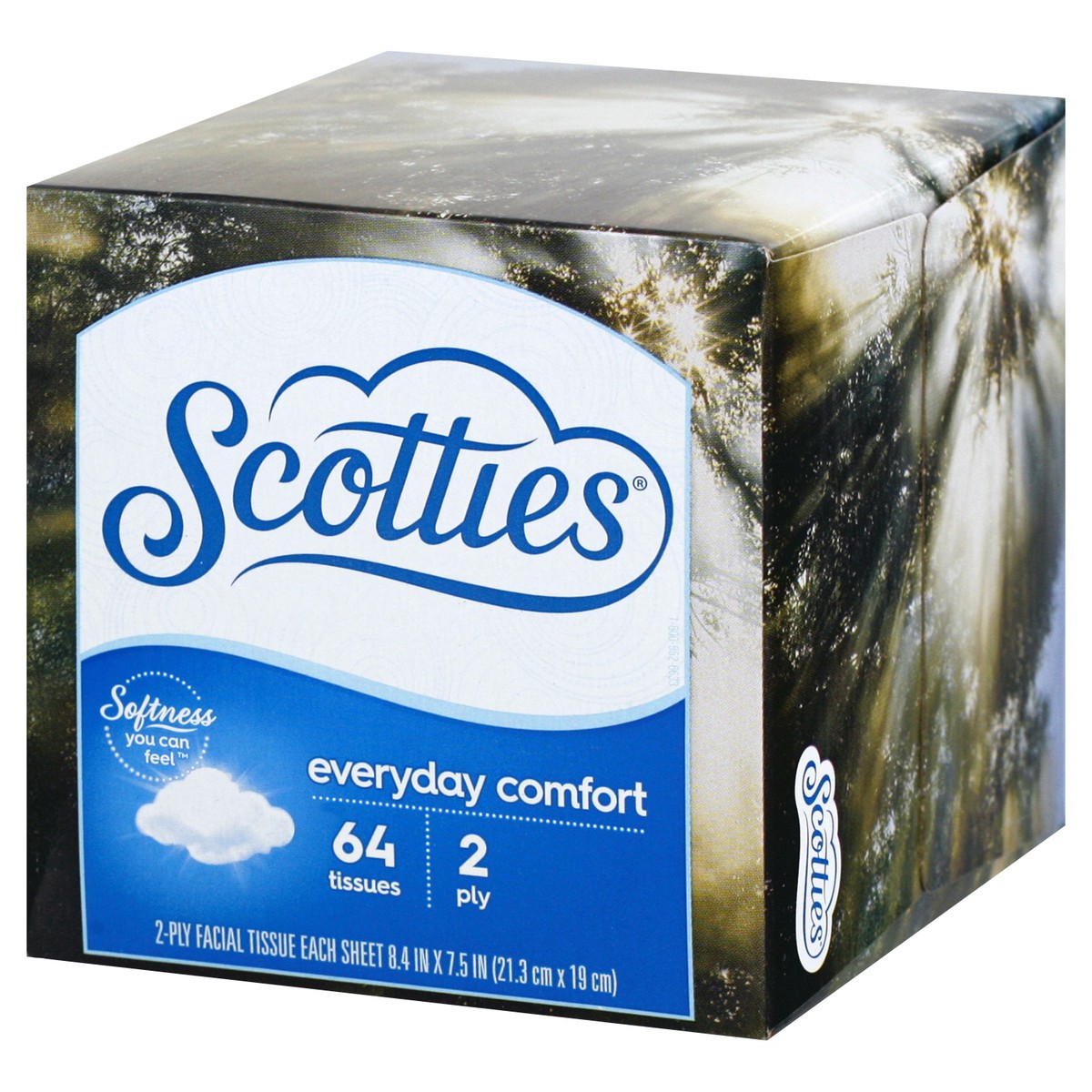 slide 7 of 11, Scotties Cube Facial Tissue, 64 ct