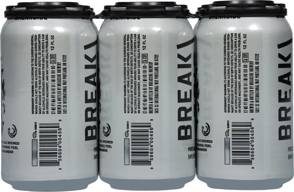 slide 2 of 4, Breakside White Beer - 6 ct, 6 ct