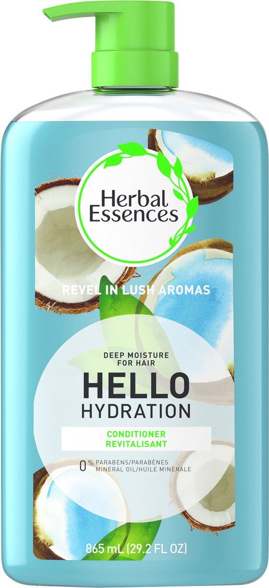 slide 5 of 6, Herbal Essences Hello Hydration Conditioner Deep Moisture for Hair, 29.2 fl oz, 29.20 fl oz
