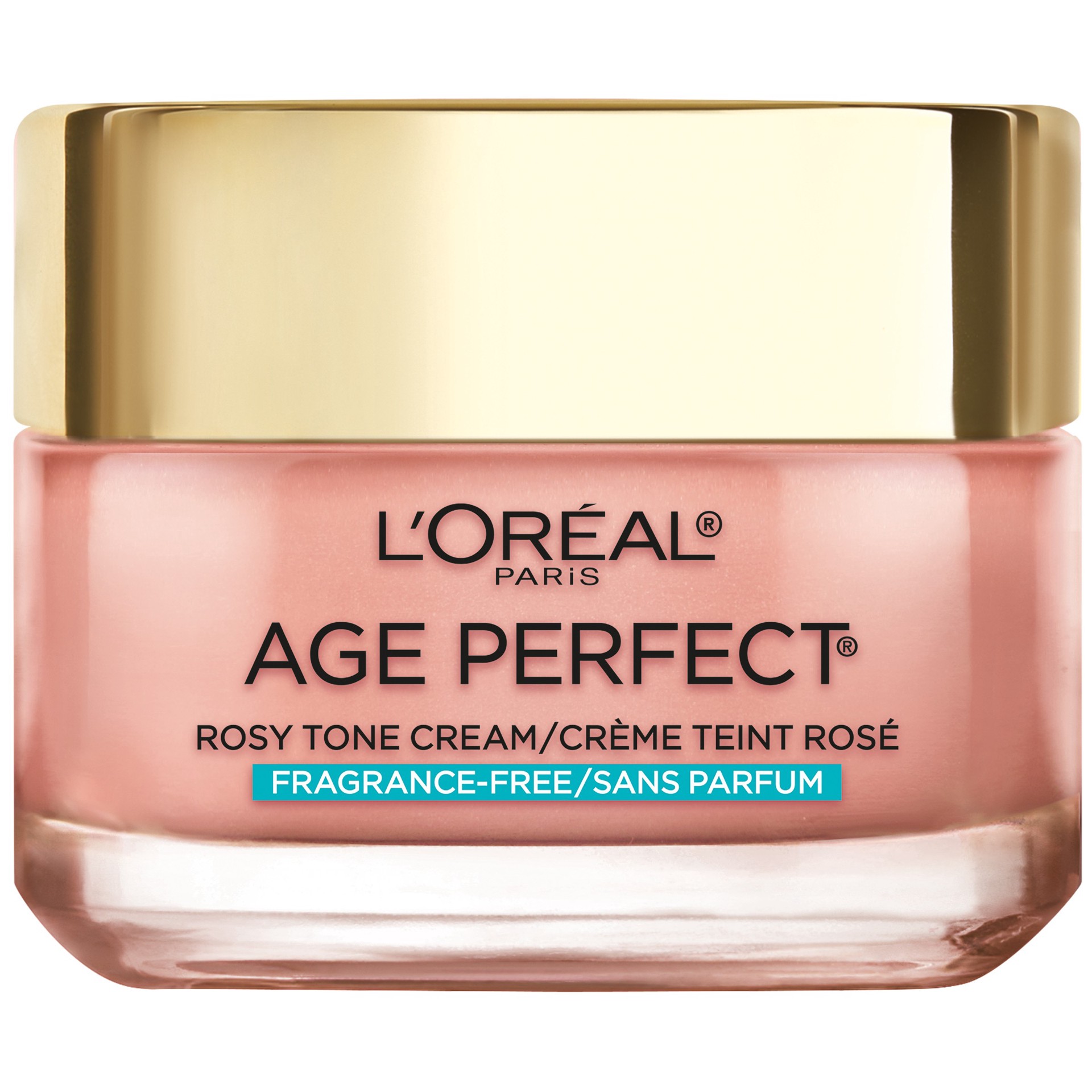 slide 1 of 6, L'Oréal Paris Age Perfect Rosy Tone Fragrance Free Face Moisturizer, 1.7 oz