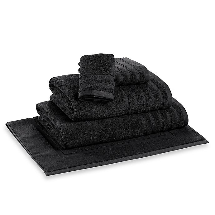 slide 1 of 1, DKNY Luxe Bath Mat - Graphite, 1 ct