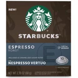 STARBUCKS by Nespresso Vertuo Line Espresso Roast - 10 ct