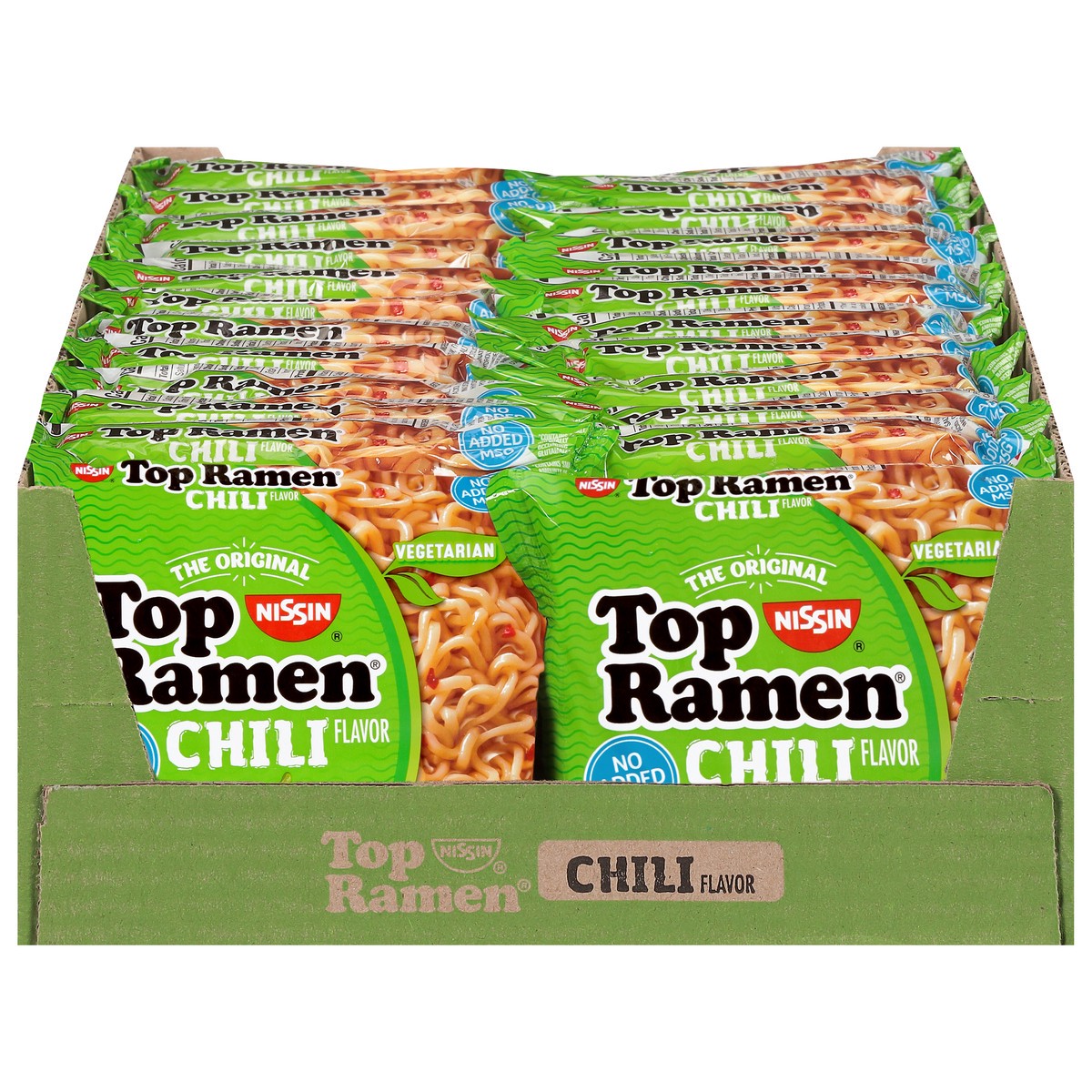 slide 9 of 9, Nissin Chili Flavor Ramen Noodle Soup 24 - 3 oz Packages, 24 ct