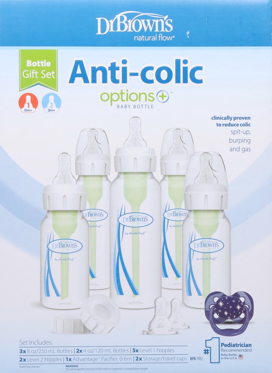 slide 3 of 11, Dr. Brown's Natural Flow Anti-Colic Baby Bottle 1 ea, 1 ct