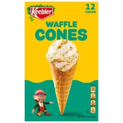 Keebler Waffle Ice Cream Cones, 5 oz, 12 ct
