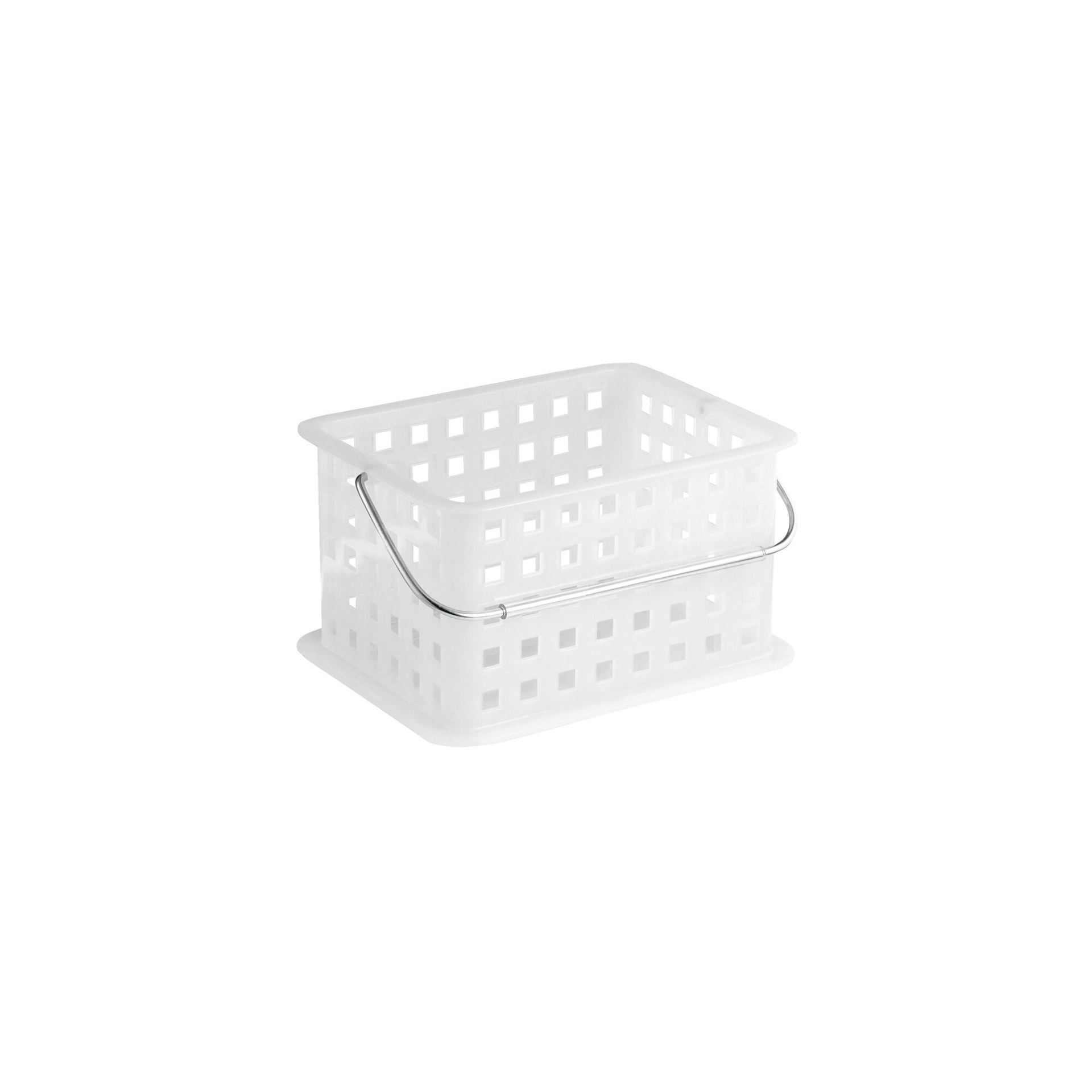 slide 1 of 1, Interdesign Small Frost Spa Basket, 1 ct