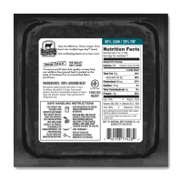 slide 7 of 7, Certified Angus Beef Ground Beef Chuck 80% Lean + 20% Fat, 1 ct