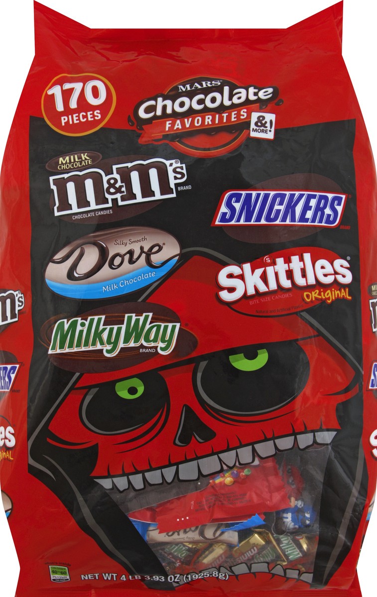 slide 4 of 6, Mixed MARS Chocolate Favorites & More Halloween Candy Variety Mix 67.93 Oz, 67.93 oz