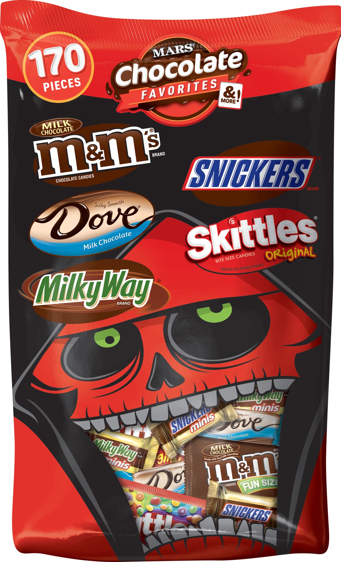 slide 1 of 6, Mixed MARS Chocolate Favorites & More Halloween Candy Variety Mix 67.93 Oz, 67.93 oz