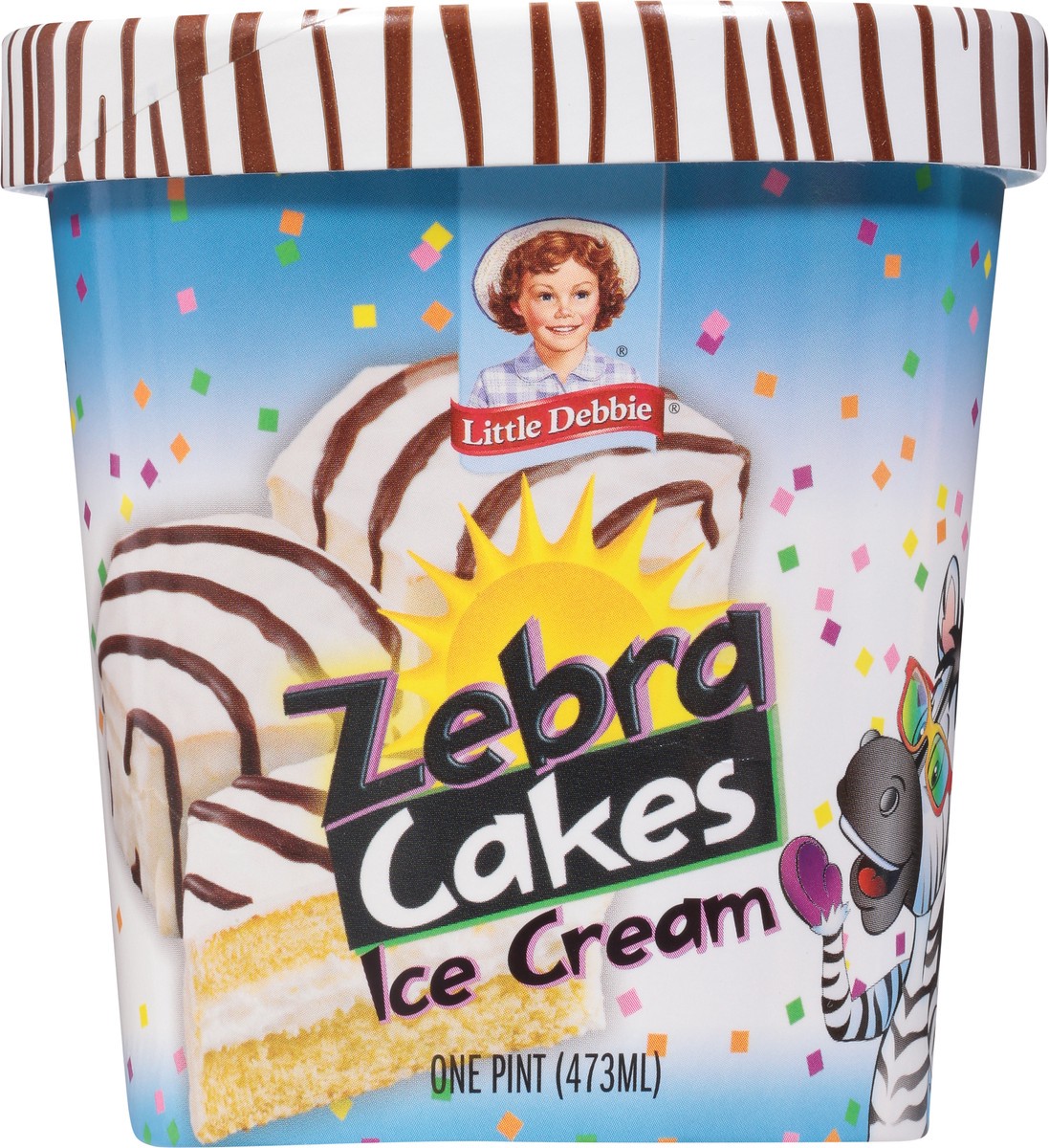 slide 6 of 9, Little Debbie Zebra Cakes Ice Cream 1 pt, 1 pint