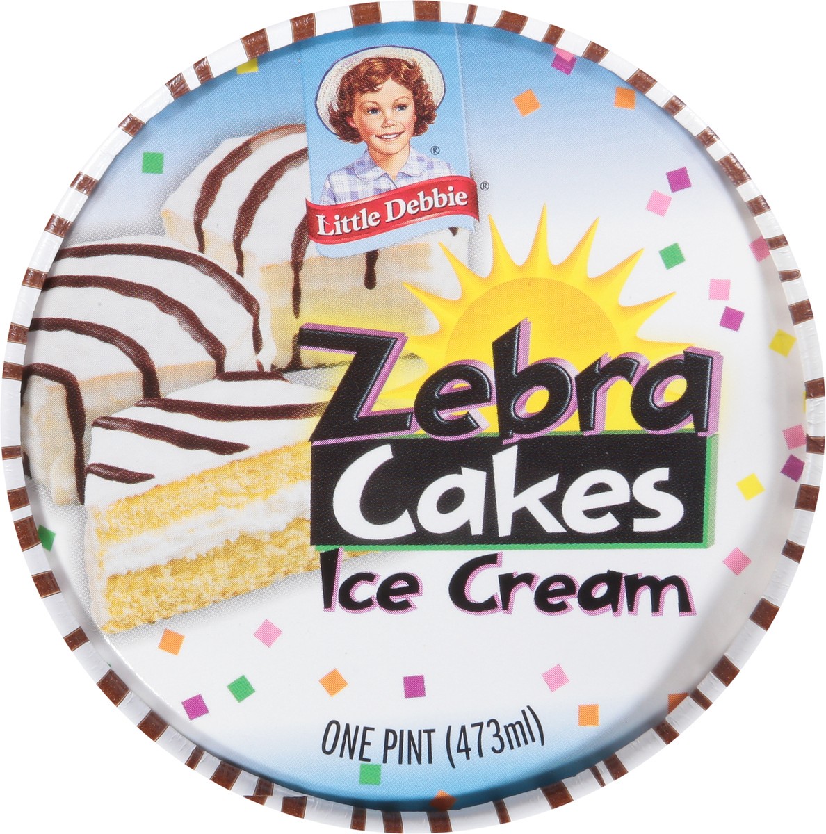slide 4 of 9, Little Debbie Zebra Cakes Ice Cream 1 pt, 1 pint