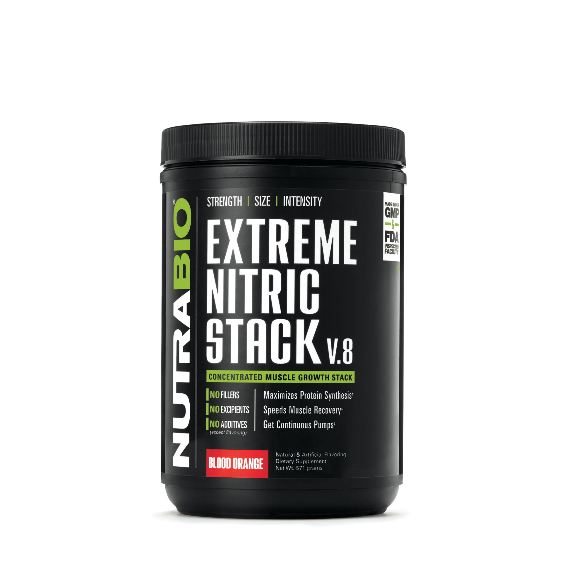 slide 1 of 1, NutraBio Extreme Nitric Stack - Blood Orange, 1 ct