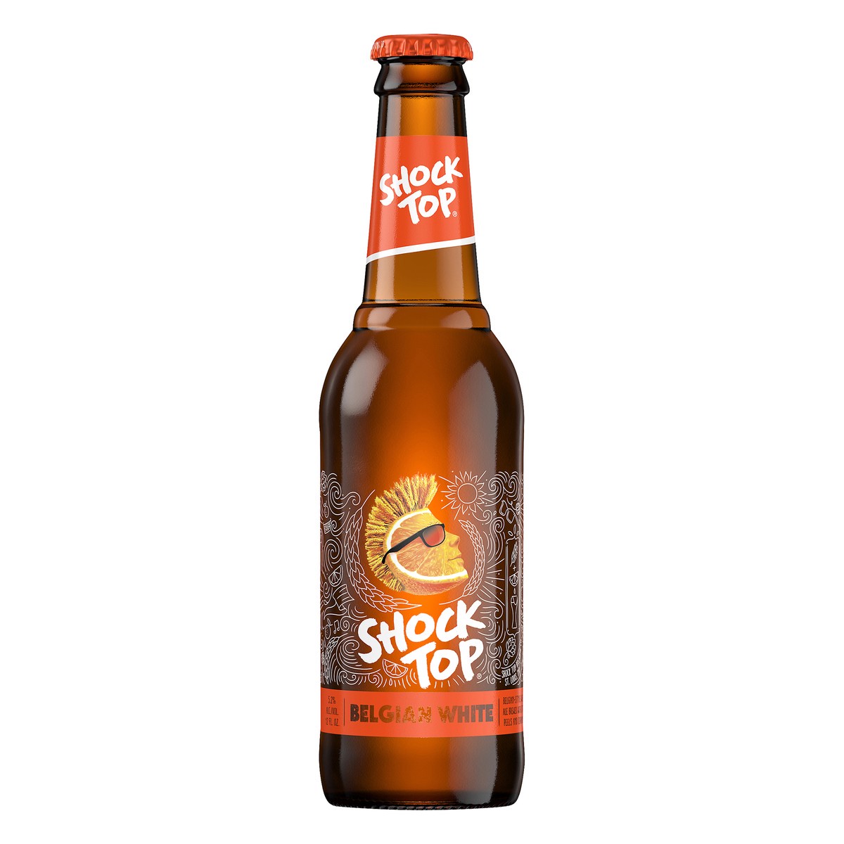 slide 1 of 8, Shock Top Belgian White, 12 fl. oz. Bottle, 12 fl oz