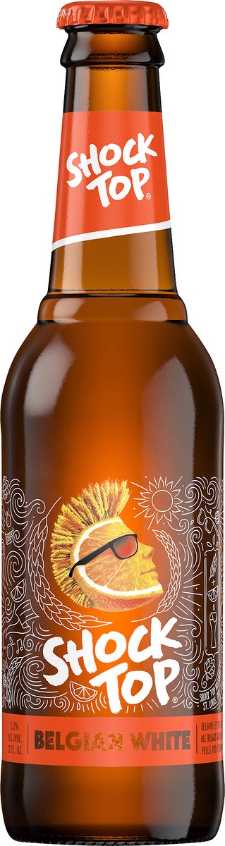 slide 4 of 8, Shock Top Belgian White, 12 fl. oz. Bottle, 12 fl oz