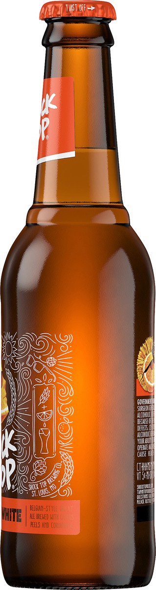 slide 7 of 8, Shock Top Belgian White, 12 fl. oz. Bottle, 12 fl oz