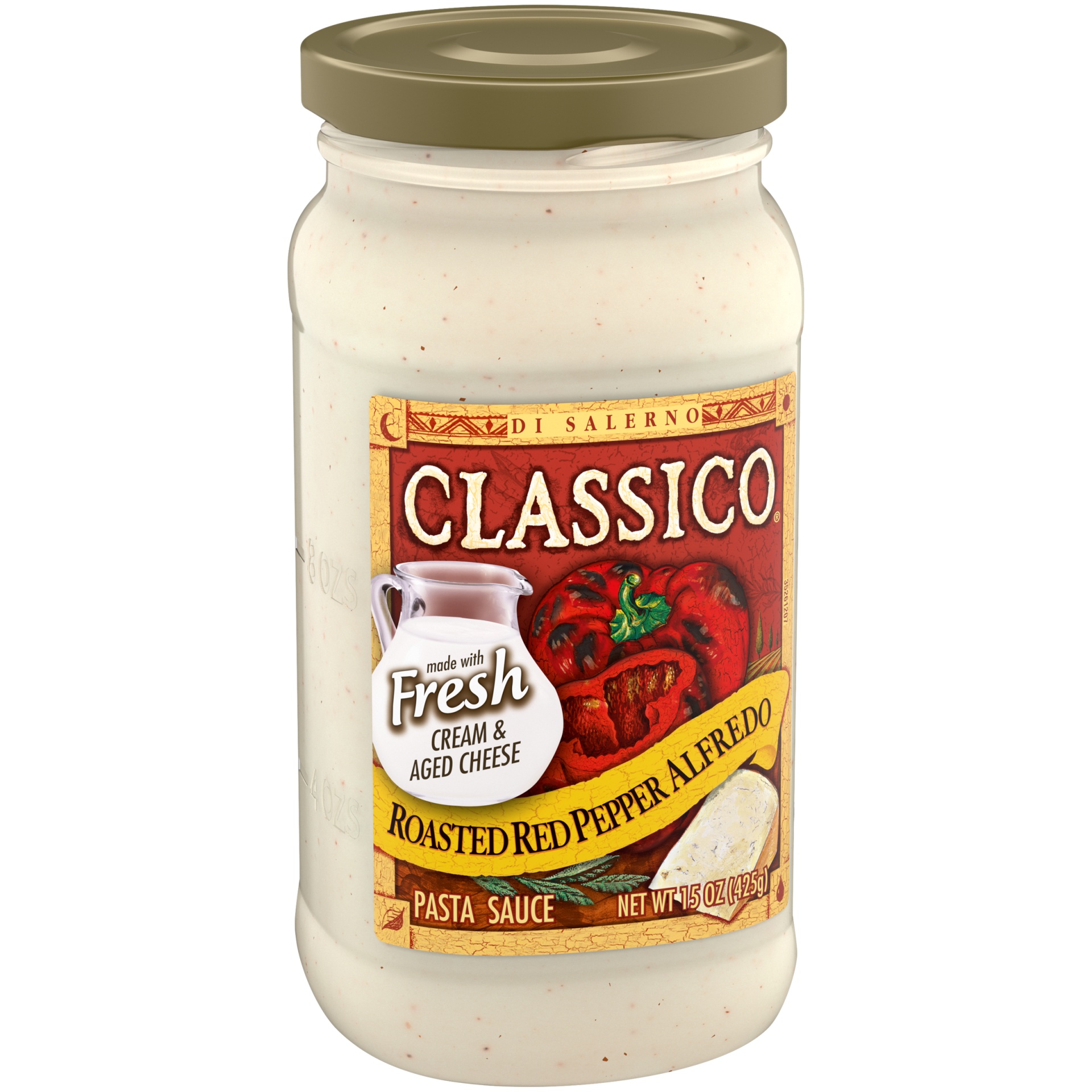 Classico Roasted Red Pepper Alfredo Pasta Sauce 15 oz Shipt