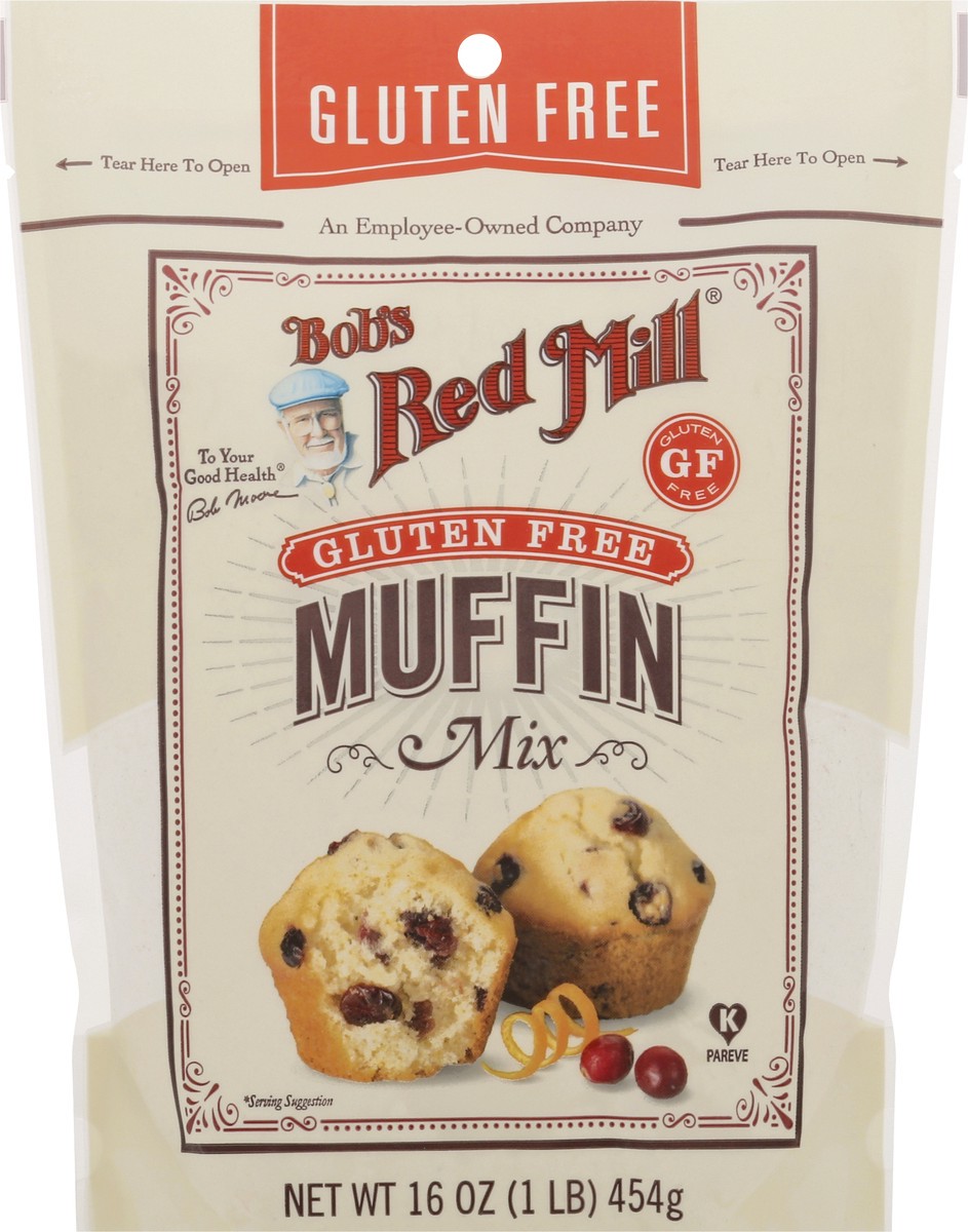 slide 4 of 11, Bob's Red Mill Gluten Free Muffin Mix 16 oz, 16 oz