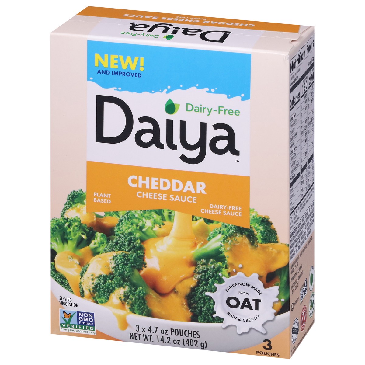 slide 9 of 9, Daiya Dairy Free Cheddar Cheese Sauce - 14.2 oz, 14.2 oz
