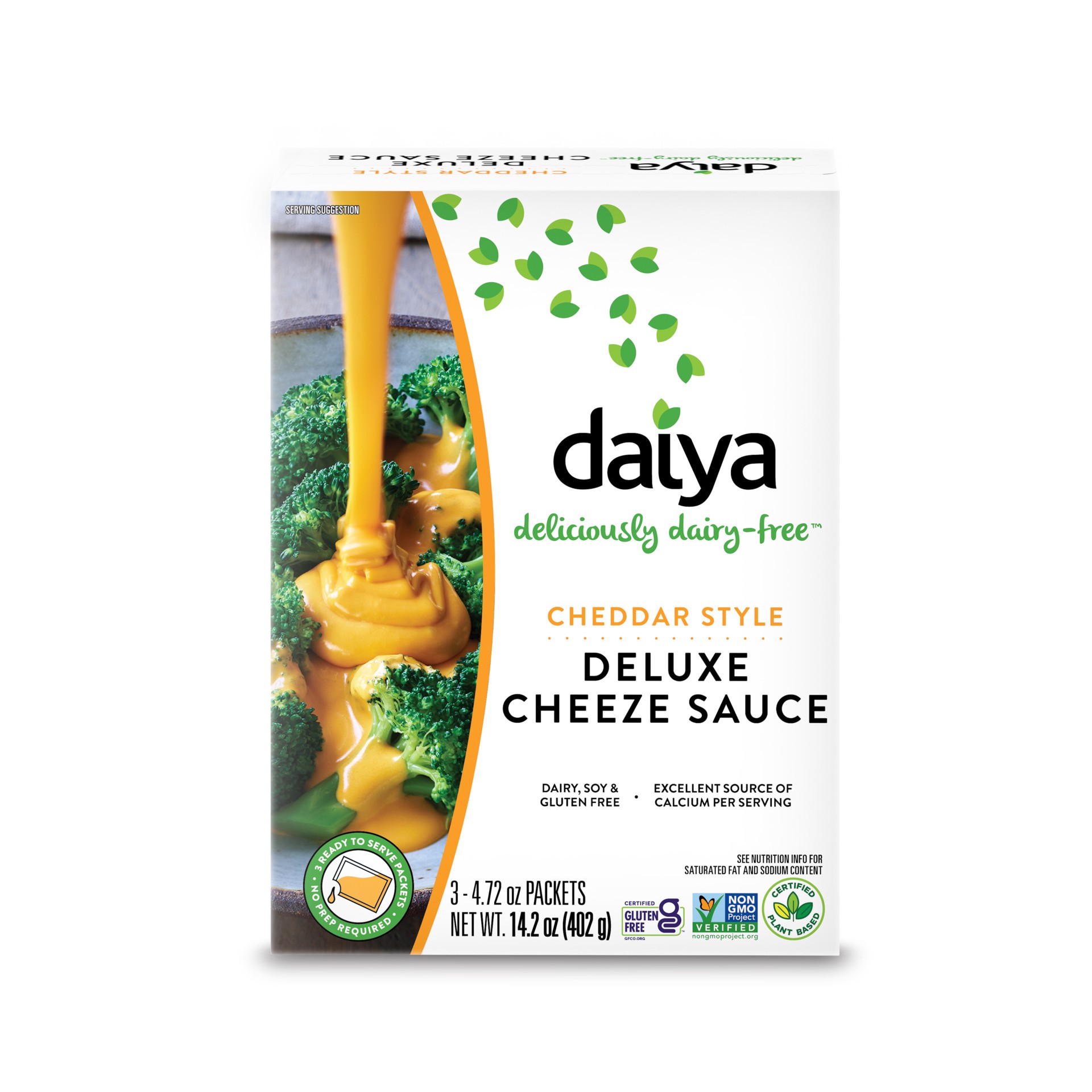 slide 1 of 9, Daiya Dairy Free Cheddar Cheese Sauce - 14.2 oz, 14.2 oz