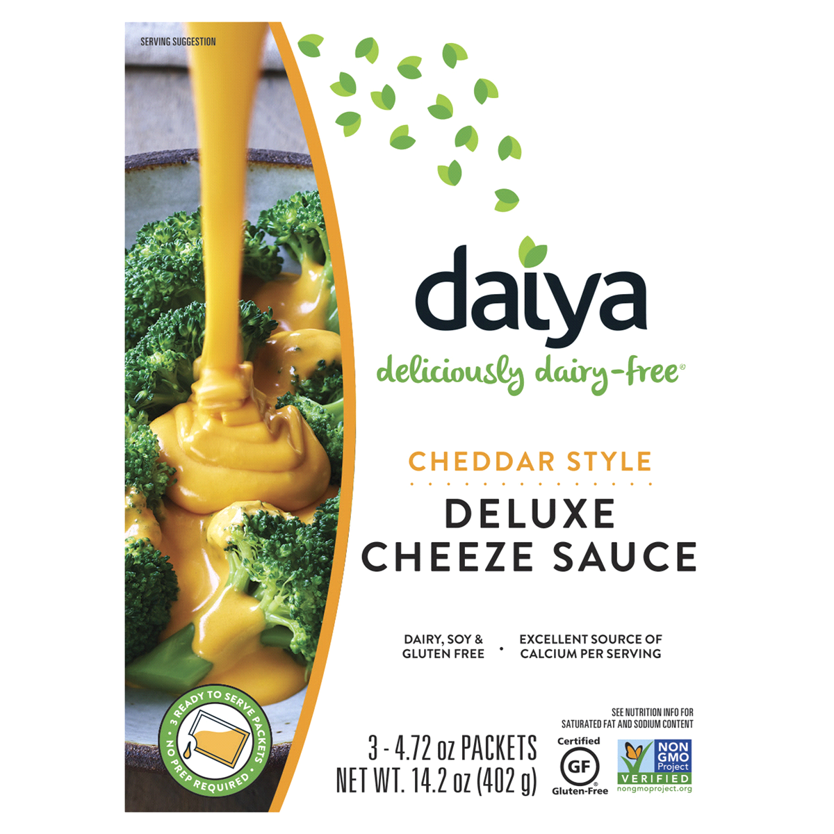 slide 1 of 1, Daiya Cheddar Style Cheeze Sauce, 14 oz