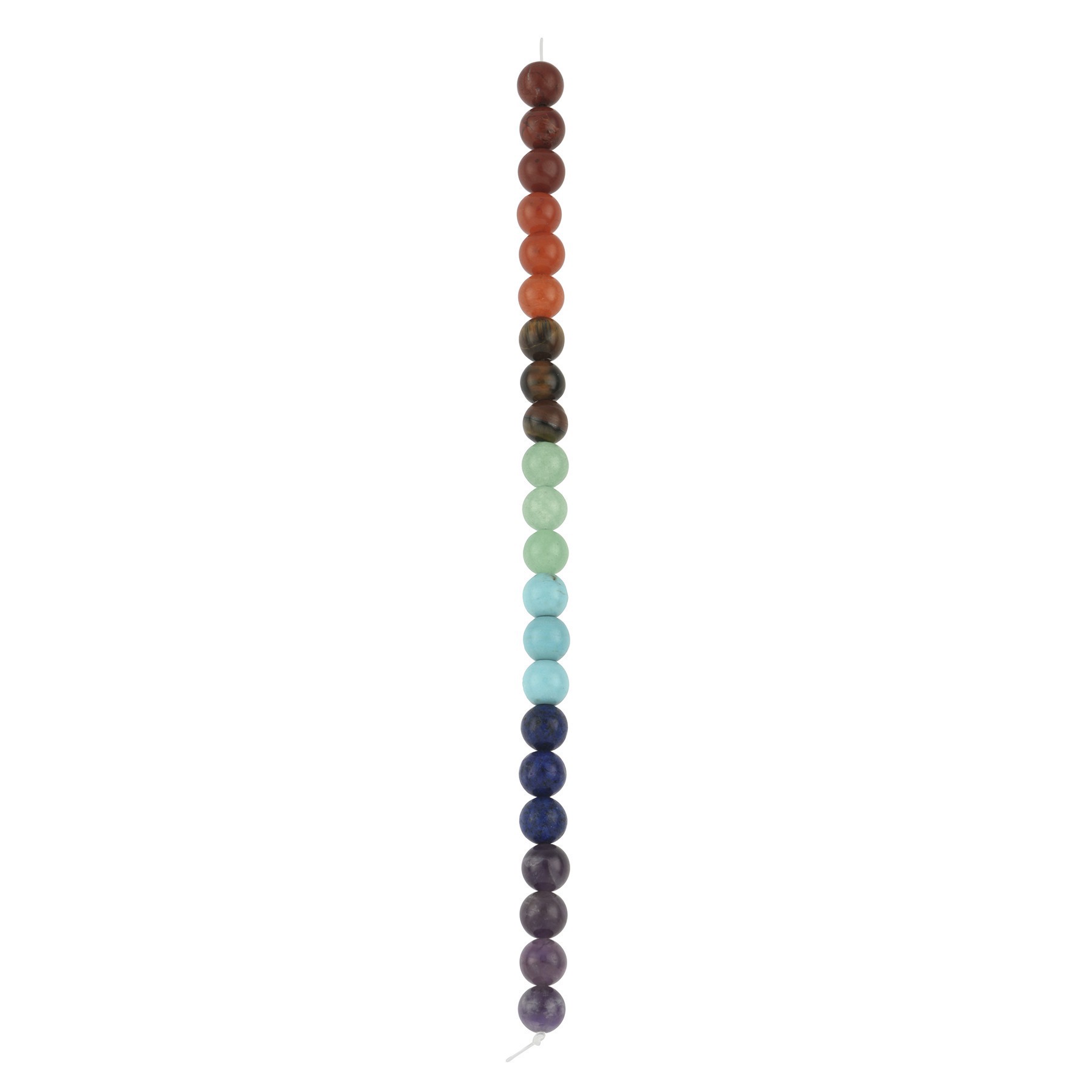 slide 2 of 3, Rainbow Mixed Stone Round Beads, 7.5mm By Bead Landing, 7.5mm