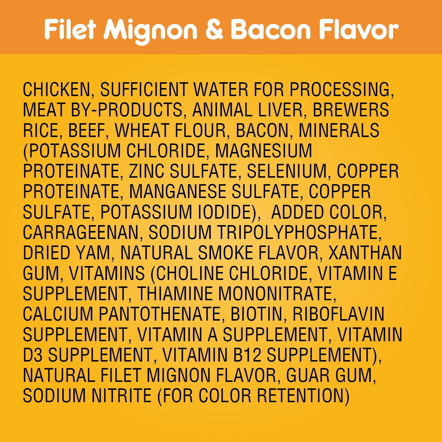 slide 4 of 4, Pedigree Chopped Ground Dinner Filet Mignon & Bacon Flavor Food for Dogs 13.2 oz, 13.2 oz