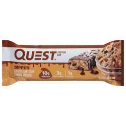Quest Dipped Chocolate Chip Cookie Dough Bar