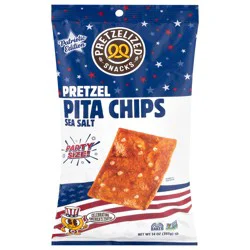 Pretzelized Pretzel Pita Chips Sea Salt - 14 oz