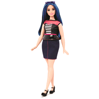 slide 4 of 5, Barbie Assorted Fashionista Dolls, 1 ct