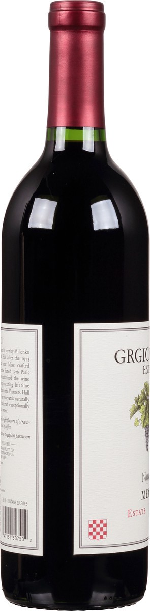 slide 6 of 9, Grgich Hills Estate Merlot, 750 ml