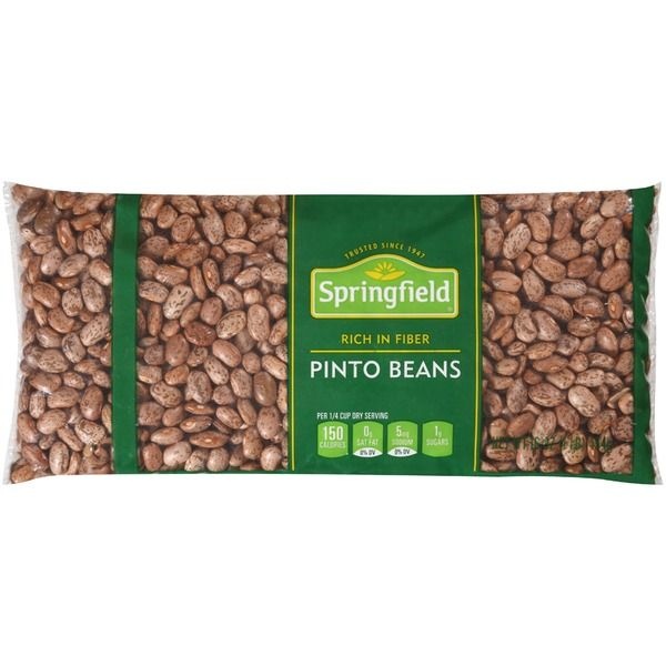 slide 1 of 1, Springfield Pinto Beans, 16 oz