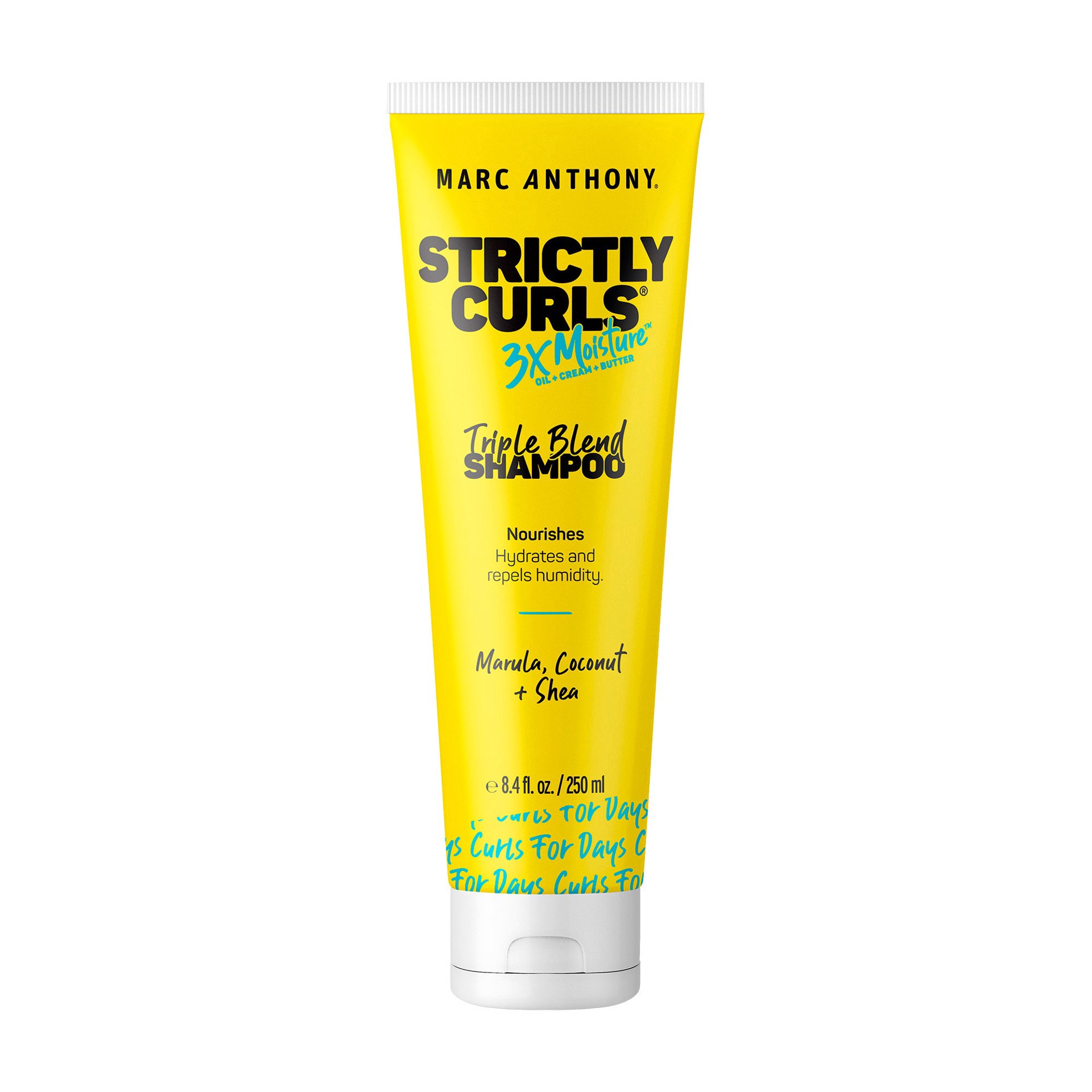 slide 1 of 5, Marc Anthony True Professional Strictly Curls 3X Moisture Triple Blend Shampoo, 8.4 oz