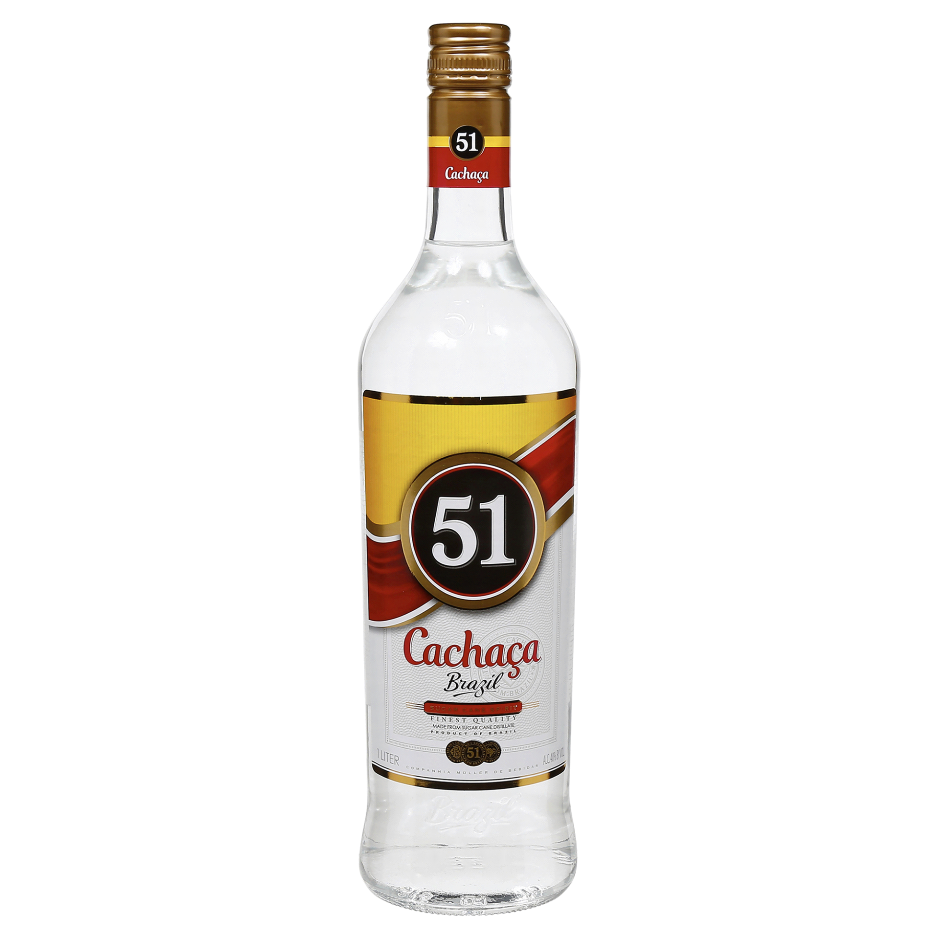 slide 1 of 2, Cachaca 51 Rum, 1 liter