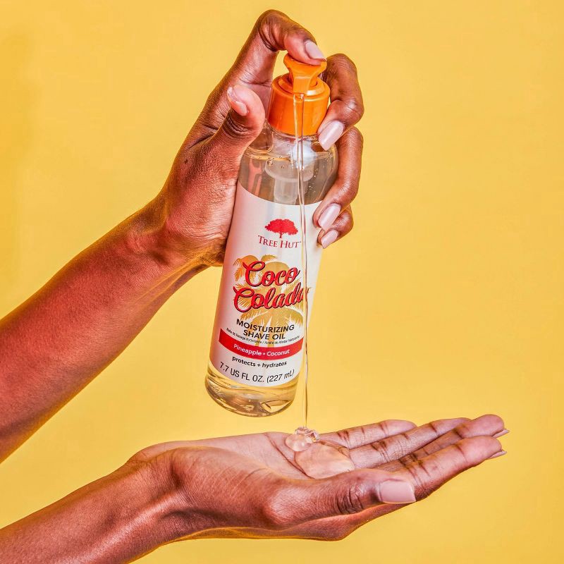 slide 2 of 13, Tree Hut Moisturizing Coco Colada Shave Oil 7.7 fl oz, 7.7 fl oz