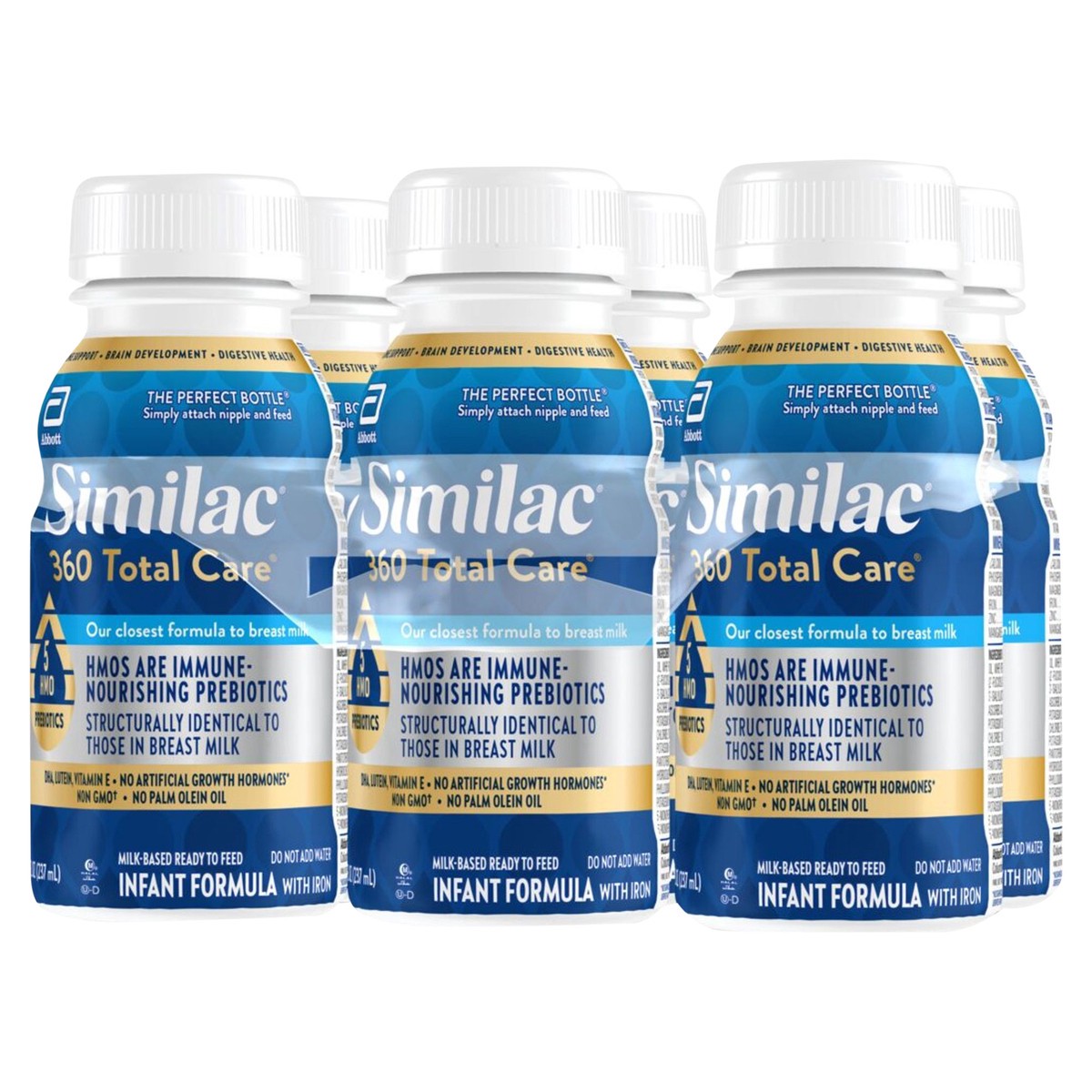 slide 3 of 11, Similac Advance Infant Formula Ready-To-Feed 6-8 fl oz Bottle, 6 ct