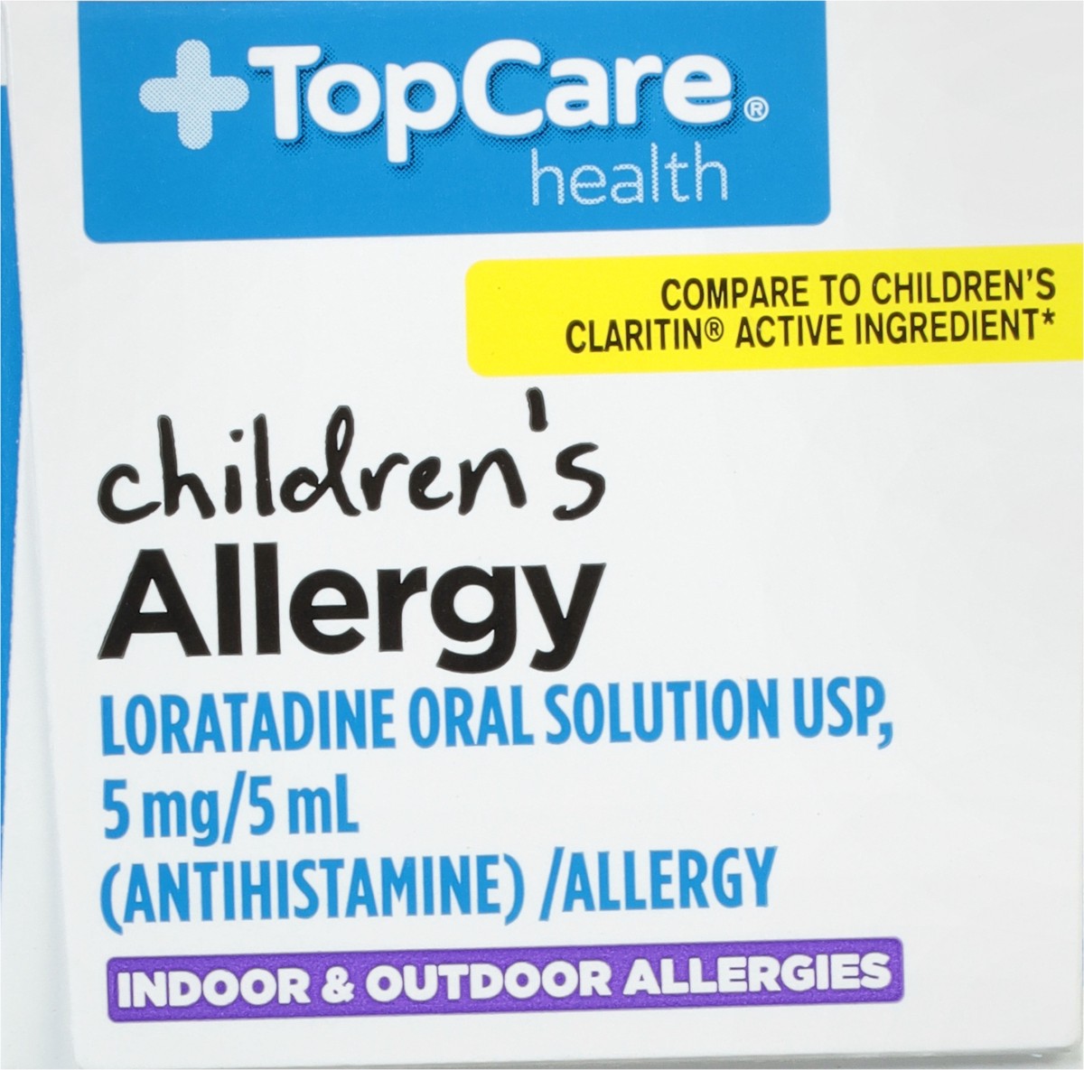 slide 10 of 10, TopCare Children's Loratadine Syrup, 4 oz