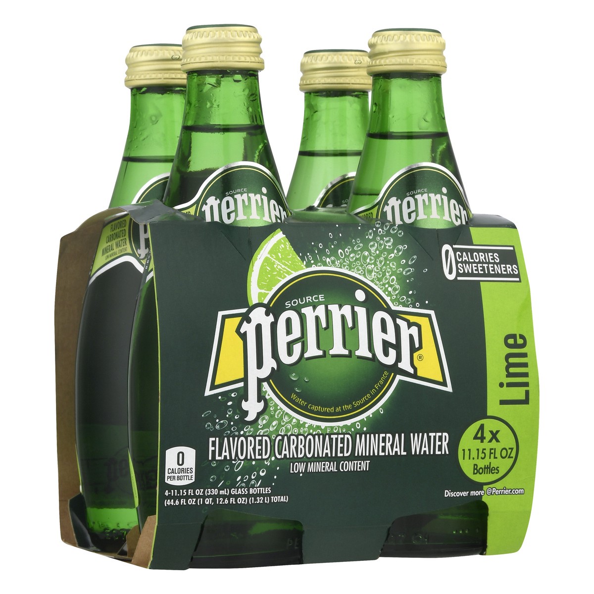 slide 7 of 9, Perrier Sparkling Water Lime Flavored- 44.60 oz, 44.60 oz