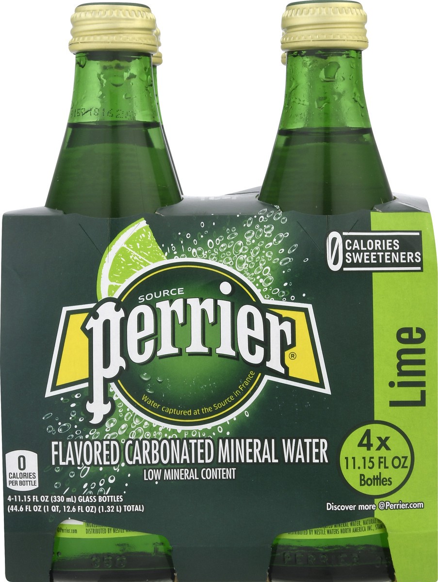 slide 8 of 9, Perrier Sparkling Water Lime Flavored- 44.60 oz, 44.60 oz