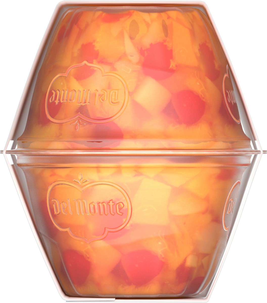 slide 2 of 12, Del Monte Cherry Flavored Mixed Fruit in 100% Juice Fruit Cup Snacks 4-4 oz. Cups, 4 ct