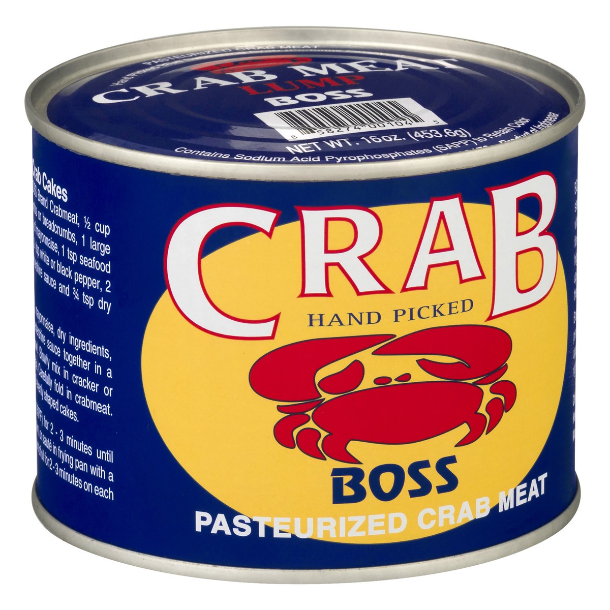slide 12 of 12, Crab Boss Lump Crab Meat 16 oz, 16 oz