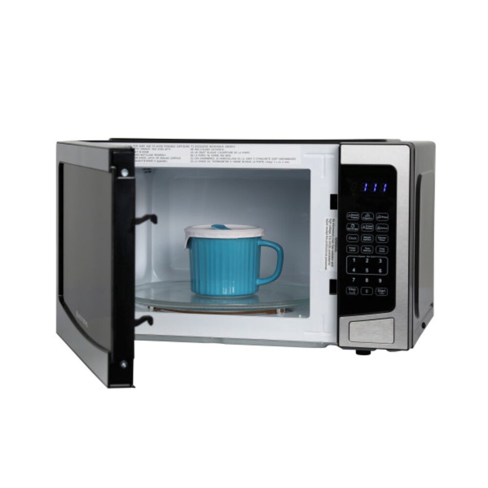 slide 4 of 5, Westbend Pre-Programmed Stainless Steel Microwave, 1 ct