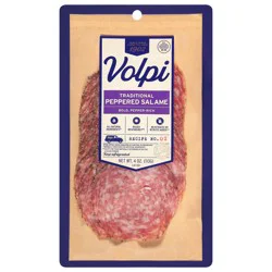 Volpi Peppered Salame | Bold, Pepper-Rich 4oz